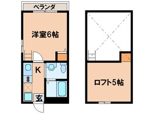 ロフティ西ノ京Ⅱの物件間取画像